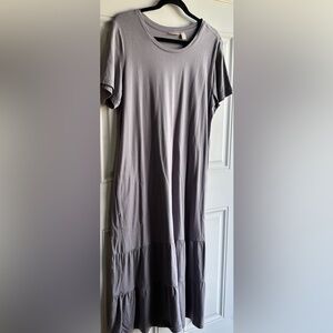 LOGO by Lori Goldstein Heather Gray Tee